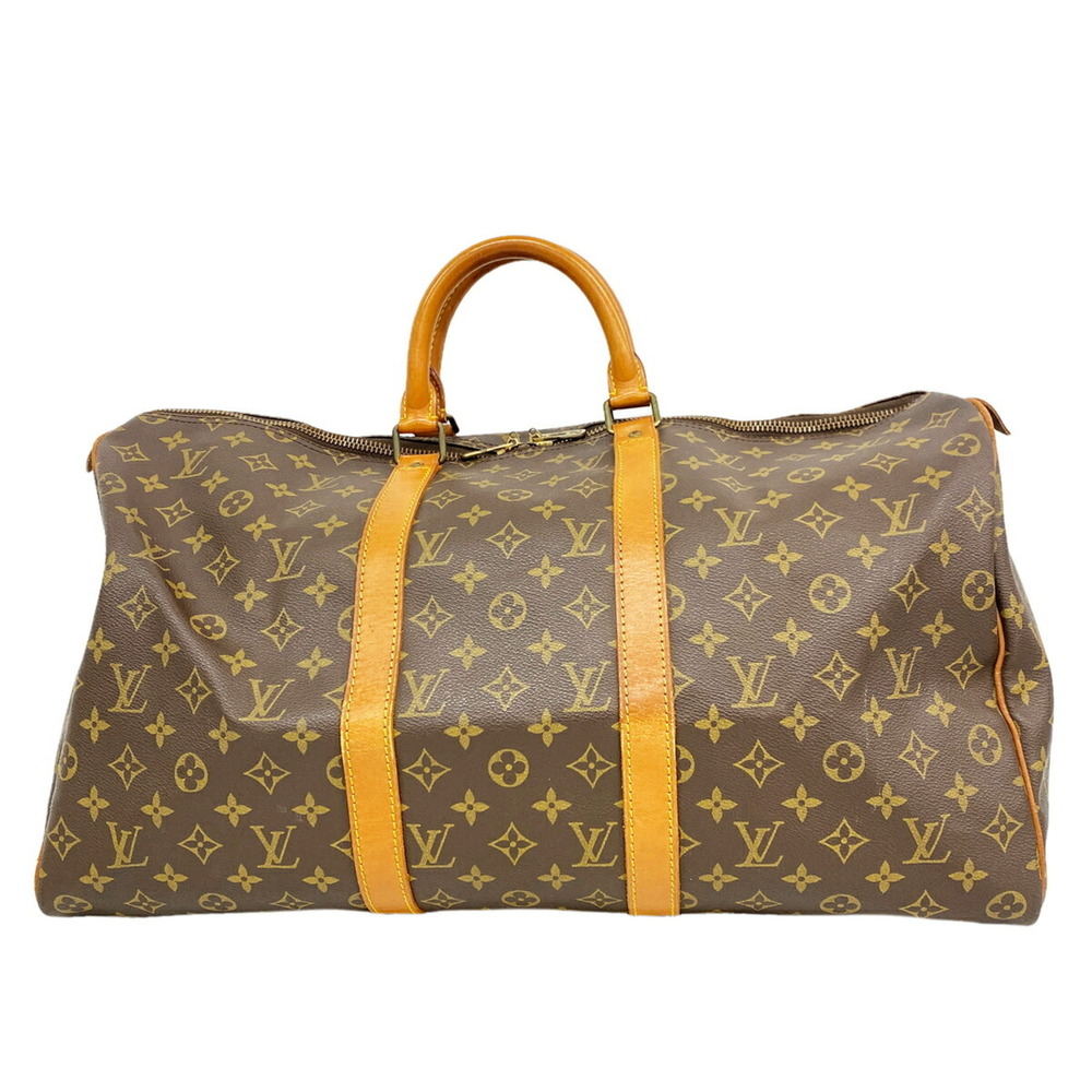 Louis Vuitton Bags - Boston Monogram Keepall 50 M41426 Brown Men's & Women's